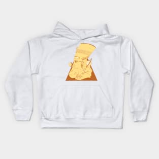 Terracotta Nefertiti and The Stars Kids Hoodie